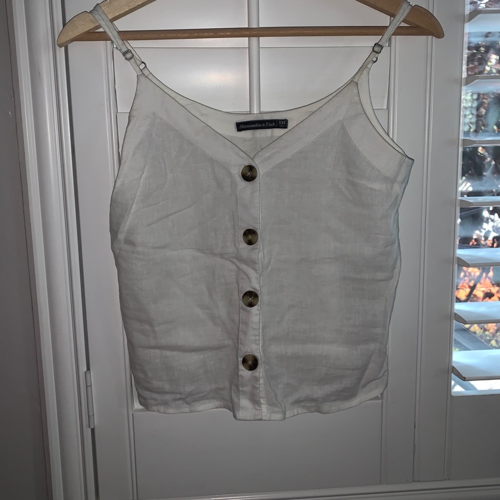 Cropped Abercrombie tank top